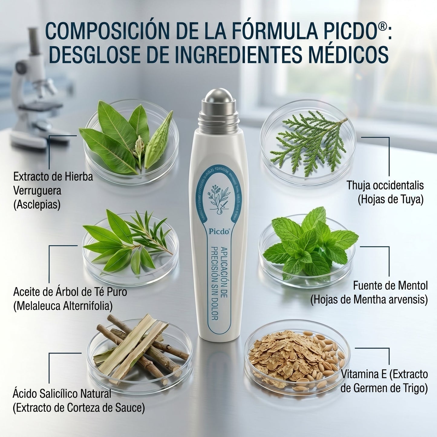 𝐏𝐢𝐜𝐝𝐨® Borrador de Verrugas y Manchas en 7 Días💗💗(𝐀𝐩𝐥𝐢𝐜𝐚𝐝𝐨𝐫 𝐫𝐨𝐥𝐥-𝐨𝐧: 𝐬𝐢𝐧 𝐝𝐨𝐥𝐨𝐫 𝐧𝐢 𝐜𝐢𝐜𝐚𝐭𝐫𝐢𝐜𝐞𝐬)✨