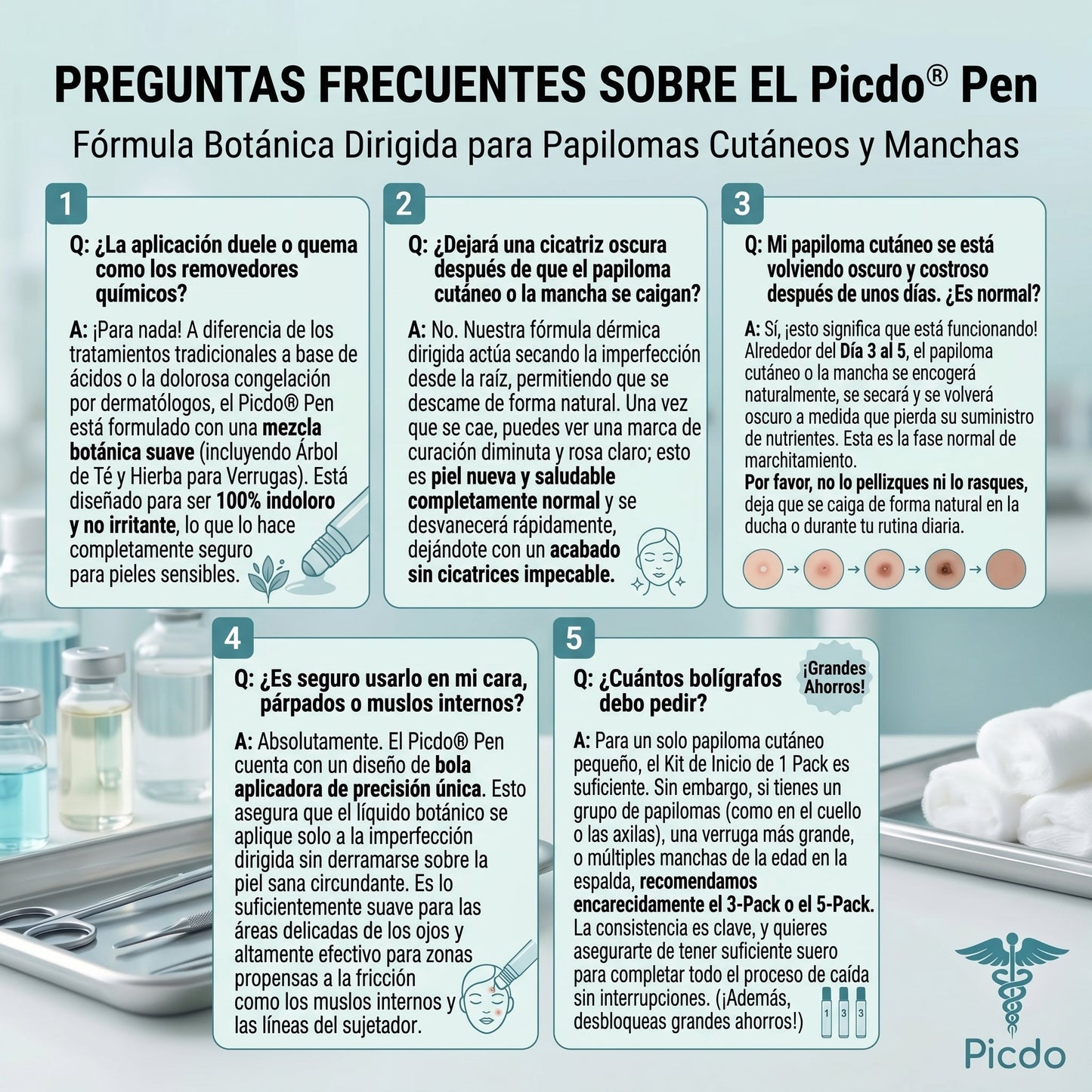 𝐏𝐢𝐜𝐝𝐨® Borrador de Verrugas y Manchas en 7 Días💗💗(𝐀𝐩𝐥𝐢𝐜𝐚𝐝𝐨𝐫 𝐫𝐨𝐥𝐥-𝐨𝐧: 𝐬𝐢𝐧 𝐝𝐨𝐥𝐨𝐫 𝐧𝐢 𝐜𝐢𝐜𝐚𝐭𝐫𝐢𝐜𝐞𝐬)✨