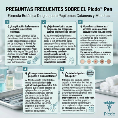 𝐏𝐢𝐜𝐝𝐨® Borrador de Verrugas y Manchas en 7 Días💗💗(𝐀𝐩𝐥𝐢𝐜𝐚𝐝𝐨𝐫 𝐫𝐨𝐥𝐥-𝐨𝐧: 𝐬𝐢𝐧 𝐝𝐨𝐥𝐨𝐫 𝐧𝐢 𝐜𝐢𝐜𝐚𝐭𝐫𝐢𝐜𝐞𝐬)✨