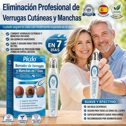 𝐏𝐢𝐜𝐝𝐨® Borrador de Verrugas y Manchas en 7 Días💗💗(𝐀𝐩𝐥𝐢𝐜𝐚𝐝𝐨𝐫 𝐫𝐨𝐥𝐥-𝐨𝐧: 𝐬𝐢𝐧 𝐝𝐨𝐥𝐨𝐫 𝐧𝐢 𝐜𝐢𝐜𝐚𝐭𝐫𝐢𝐜𝐞𝐬)✨