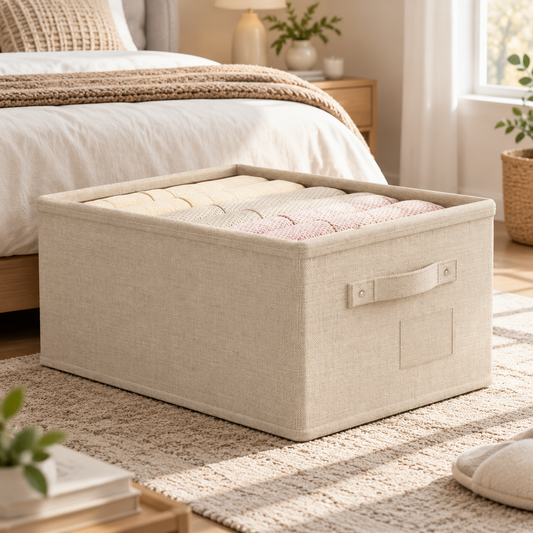Caja organizadora de tela plegable Morvellae